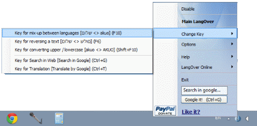 LangOver software translator ScreenShot